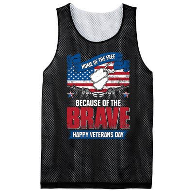 Happy Veterans Day T Mesh Reversible Basketball Jersey Tank