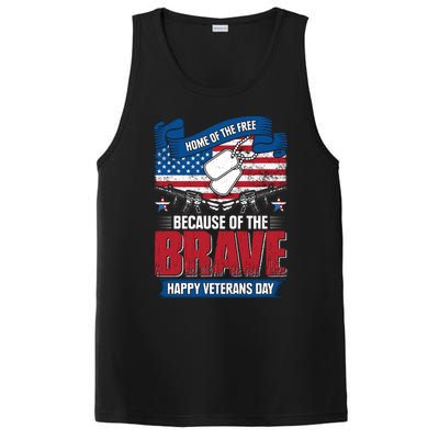 Happy Veterans Day T PosiCharge Competitor Tank