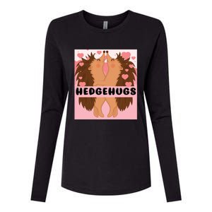 Hedgehugs Valentines Day Cute Hedgehog Vgiftday Pajama Couple Cute Gift Womens Cotton Relaxed Long Sleeve T-Shirt