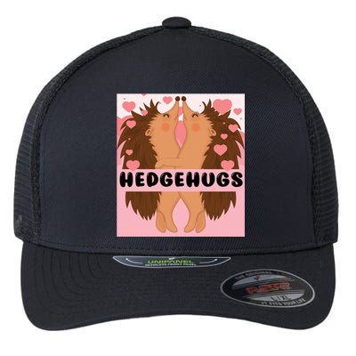 Hedgehugs Valentines Day Cute Hedgehog Vgiftday Pajama Couple Cute Gift Flexfit Unipanel Trucker Cap