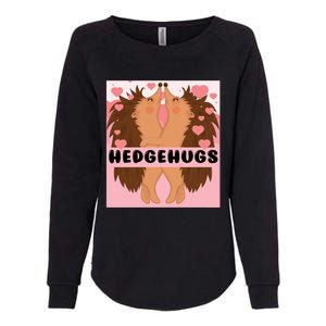 Hedgehugs Valentines Day Cute Hedgehog Vgiftday Pajama Couple Cute Gift Womens California Wash Sweatshirt