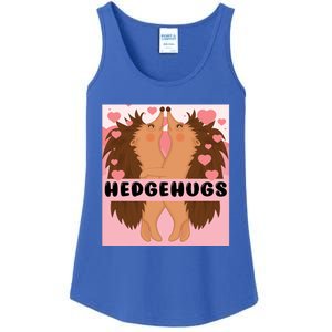 Hedgehugs Valentines Day Cute Hedgehog Vgiftday Pajama Couple Cute Gift Ladies Essential Tank