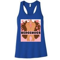 Hedgehugs Valentines Day Cute Hedgehog Vgiftday Pajama Couple Cute Gift Women's Racerback Tank