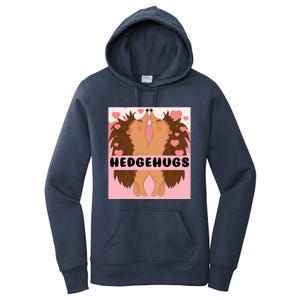 Hedgehugs Valentines Day Cute Hedgehog Vgiftday Pajama Couple Cute Gift Women's Pullover Hoodie