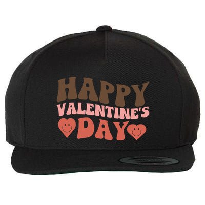 Happy ValentineS Day Celebration Graphic Wool Snapback Cap