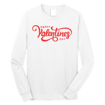 Happy Valentines Day Cute Holiday Gift Long Sleeve Shirt