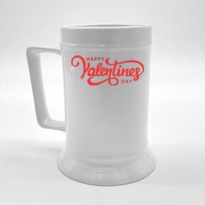 Happy Valentines Day Cute Holiday Gift Beer Stein