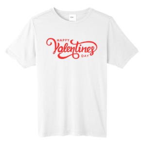 Happy Valentines Day Cute Holiday Gift Tall Fusion ChromaSoft Performance T-Shirt