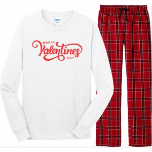 Happy Valentines Day Cute Holiday Gift Long Sleeve Pajama Set