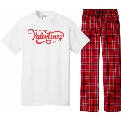 Happy Valentines Day Cute Holiday Gift Pajama Set