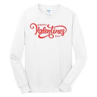 Happy Valentines Day Cute Holiday Gift Tall Long Sleeve T-Shirt