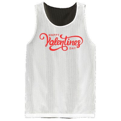 Happy Valentines Day Cute Holiday Gift Mesh Reversible Basketball Jersey Tank