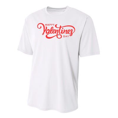 Happy Valentines Day Cute Holiday Gift Performance Sprint T-Shirt