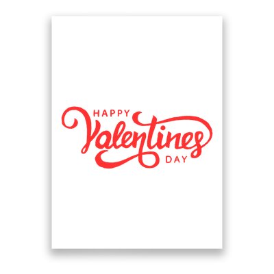 Happy Valentines Day Cute Holiday Gift Poster