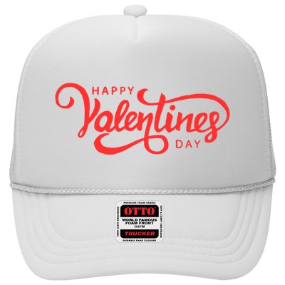 Happy Valentines Day Cute Holiday Gift Trucker Hat