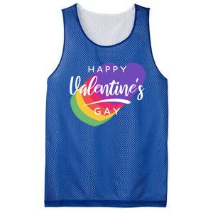 Happy Valentines Day Heart Cute Gift Mesh Reversible Basketball Jersey Tank