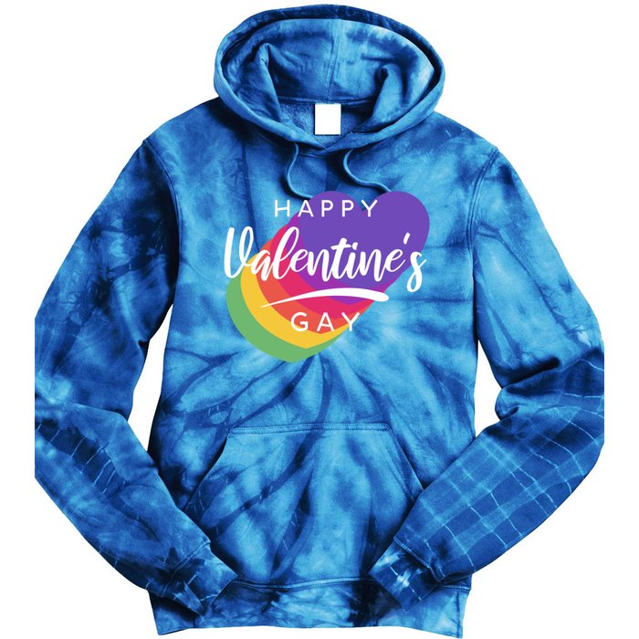 Happy Valentines Day Heart Cute Gift Tie Dye Hoodie