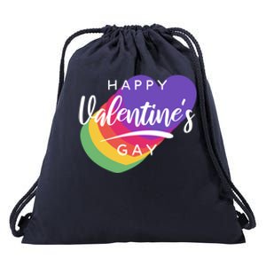 Happy Valentines Day Heart Cute Gift Drawstring Bag