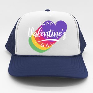 Happy Valentines Day Heart Cute Gift Trucker Hat