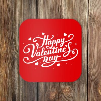 Happy Valentines Day Romantic Gift Coaster