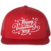 Happy Valentines Day Romantic Gift Flatbill Hat
