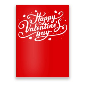 Happy Valentines Day Romantic Gift Poster