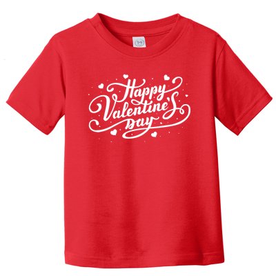 Happy Valentines Day Romantic Gift Toddler T-Shirt