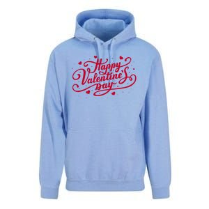 Happy Valentines Day Romantic Gift Unisex Surf Hoodie