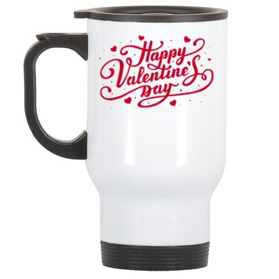 Happy Valentines Day Romantic Gift Stainless Steel Travel Mug