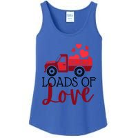 Happy Valentines Day Farm Truck Loads Of Love Gift Ladies Essential Tank