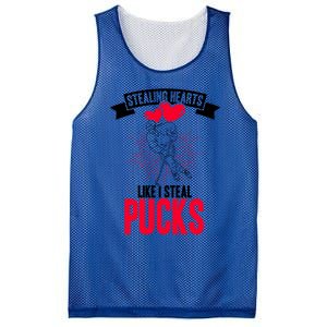 Happy Valentines Day Roses Date Night Flowers Love Hockey Meaningful Gift Mesh Reversible Basketball Jersey Tank