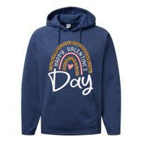 Happy Valentine's Day Performance Fleece Hoodie