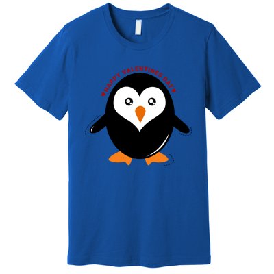 Happy Valentines Day Penguin Love Gift Premium T-Shirt