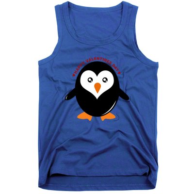 Happy Valentines Day Penguin Love Gift Tank Top