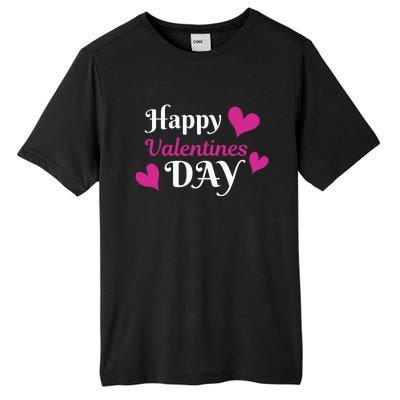 Happy Valentine's Day Tall Fusion ChromaSoft Performance T-Shirt