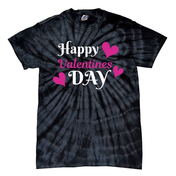 Happy Valentine's Day Tie-Dye T-Shirt