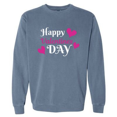 Happy Valentine's Day Garment-Dyed Sweatshirt