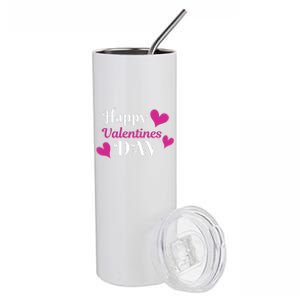 Happy Valentine's Day Stainless Steel Tumbler