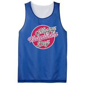 Happy Valentines Day Funny Gift Mesh Reversible Basketball Jersey Tank