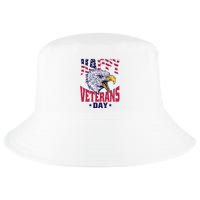 Happy Veterans Day Eagle Cool Comfort Performance Bucket Hat
