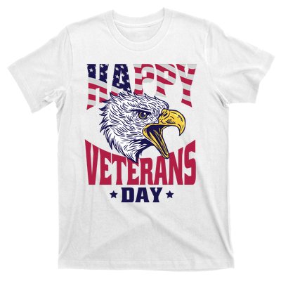 Happy Veterans Day Eagle T-Shirt