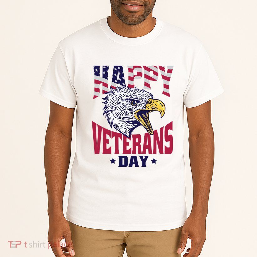 Happy Veterans Day Eagle Tall T-Shirt