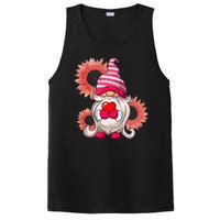 Happy Valentine's Day Gnome Sunflower PosiCharge Competitor Tank