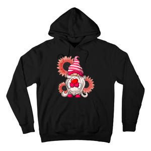 Happy Valentine's Day Gnome Sunflower Tall Hoodie