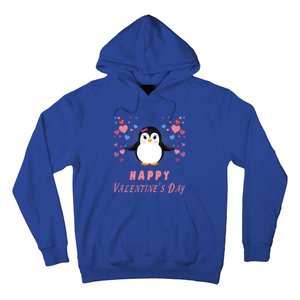 Happy Valentine's Day Cute Penguin Lovers Gift Hoodie