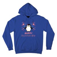 Happy Valentine's Day Cute Penguin Lovers Gift Hoodie