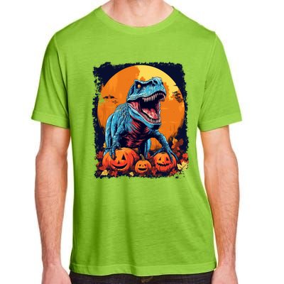 Halloween Vintage Dinosaur Trex Gift Adult ChromaSoft Performance T-Shirt