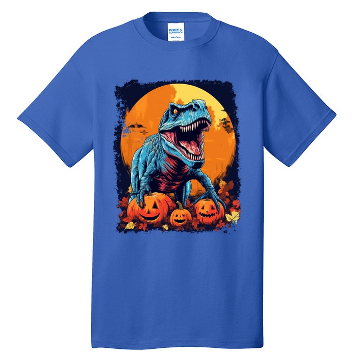 Halloween Vintage Dinosaur Trex Gift Tall T-Shirt