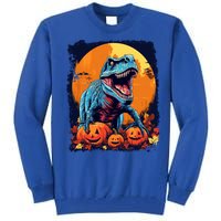 Halloween Vintage Dinosaur Trex Gift Tall Sweatshirt