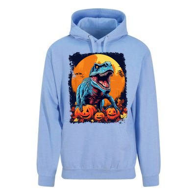 Halloween Vintage Dinosaur Trex Gift Unisex Surf Hoodie